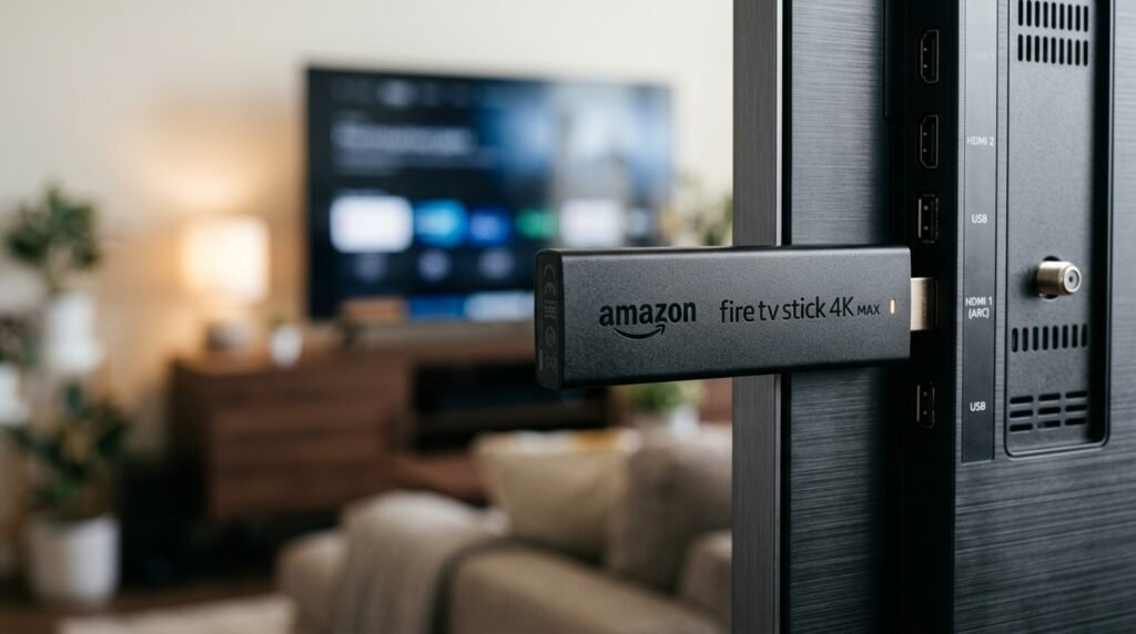 Amazon Fire TV Stick 4K Max for UK IPTV setup
