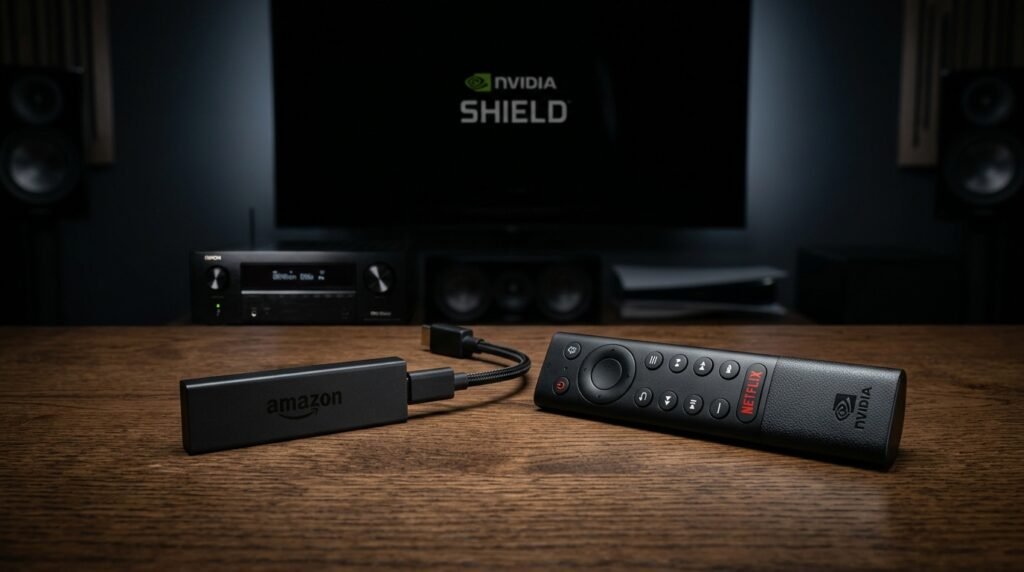 Best hardware for United Kingdom IPTV - Firestick 4K Max and Nvidia Shield