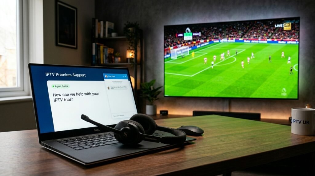 Evaluating 4K sports streaming quality and 247 UK customer support responsiveness during an IPTV trial period