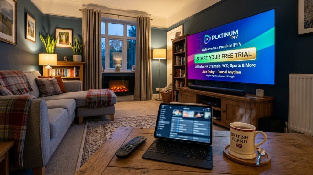 Best IPTV Trial UK 2026 - Experience premium streaming for free