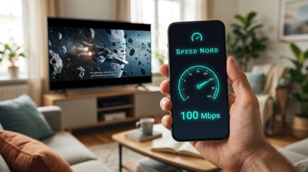 Internet speed test for 4K IPTV Subscription UK