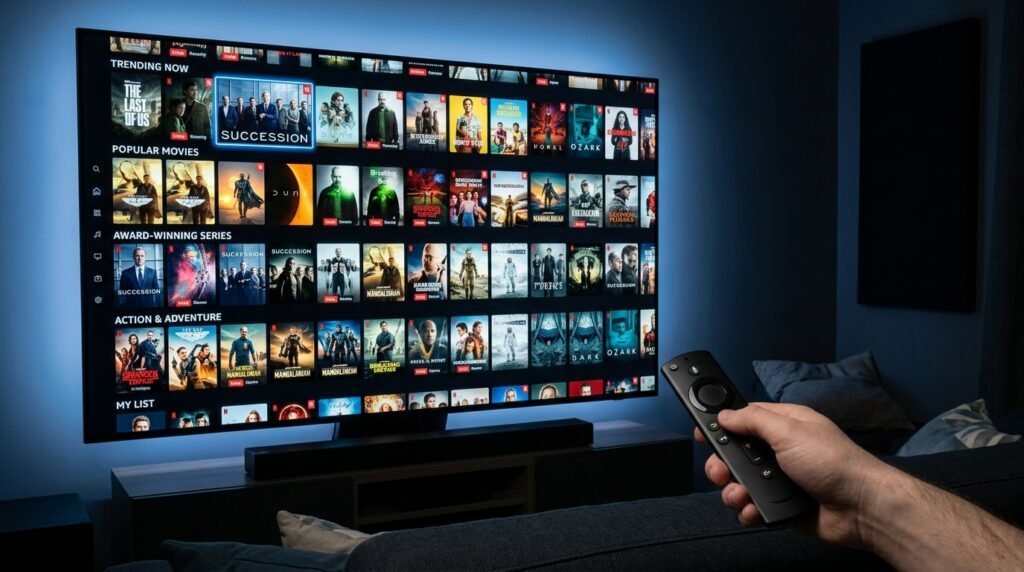 Massive VOD library with UK movies and box sets on IPTV