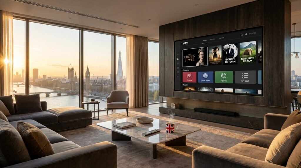 Best IPTV United Kingdom 2026 - Premium 4K streaming guide for UK households