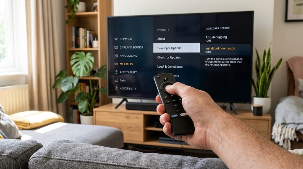Secure VPN for IPTV on Firestick UK to bypass ISP throttling