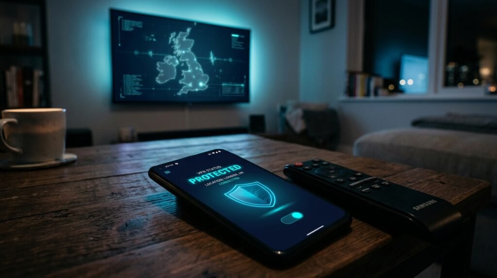 Secure VPN for United Kingdom IPTV to prevent ISP throttling