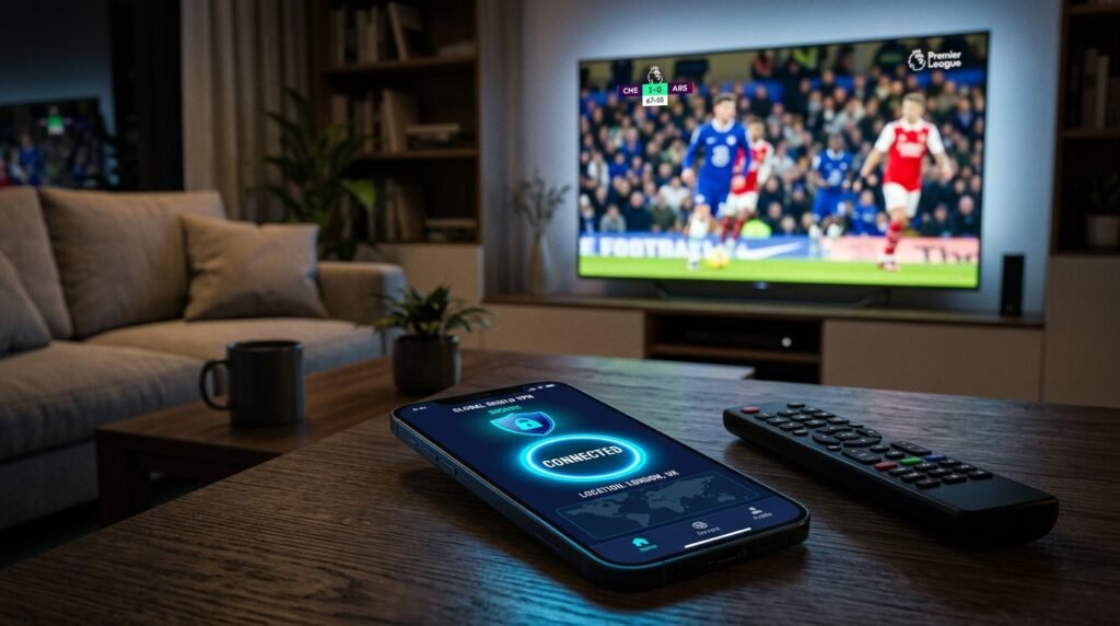 Secure VPN for watch Premier League on IPTV UK