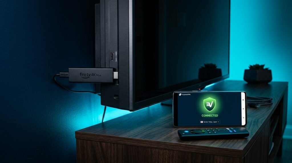 Using a secure VPN for IPTV subscription UK on Firestick