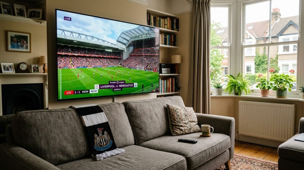 Watching 3pm blackout football games on United Kingdom IPTV