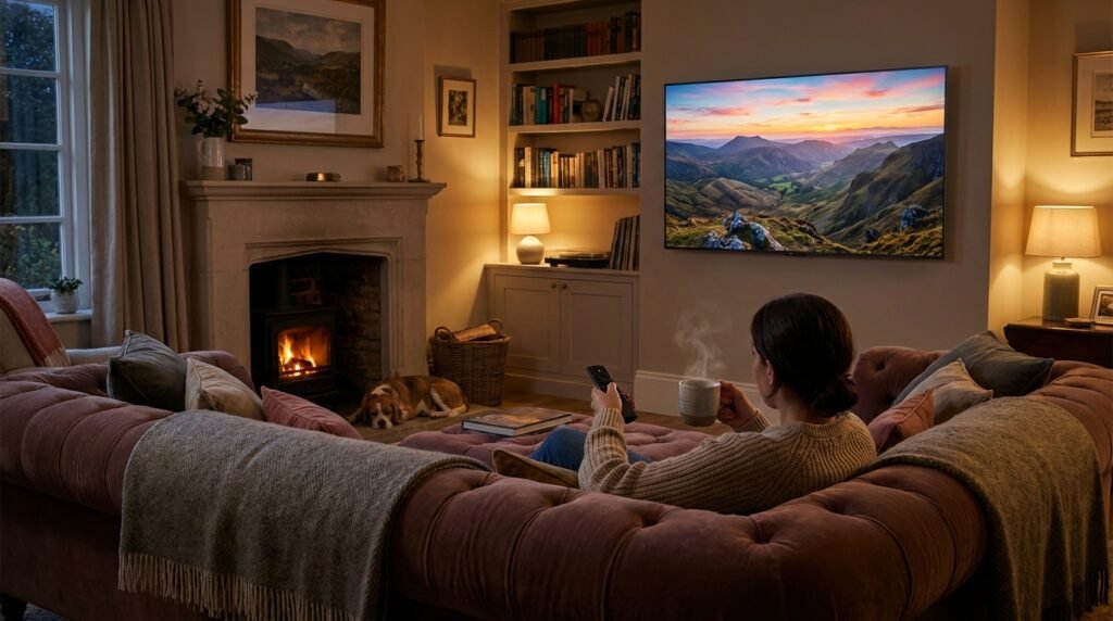 Watching high-bitrate 4K movies and sports on the best IPTV service