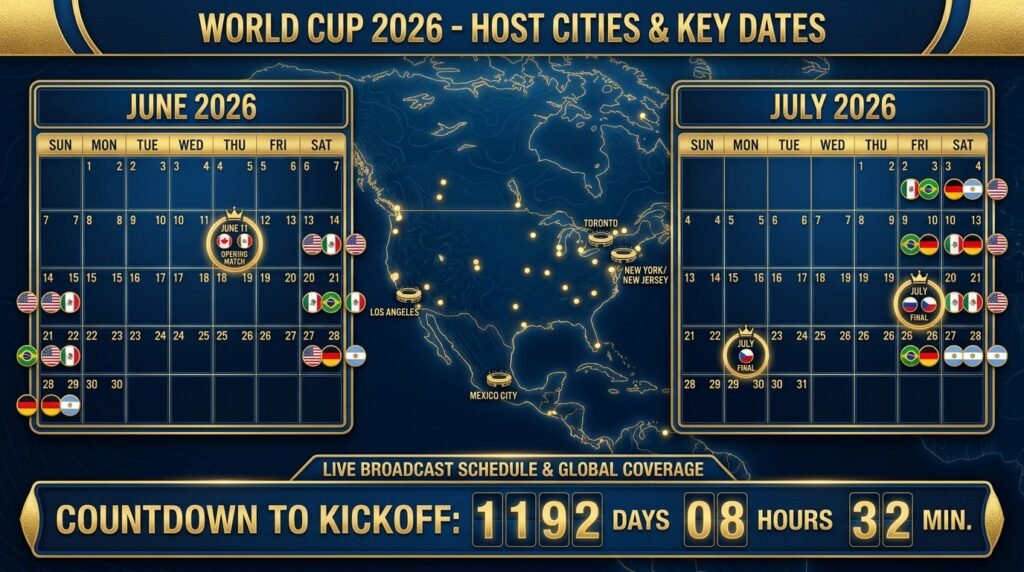 2026 World Cup Schedule Key Dates to Plan Around