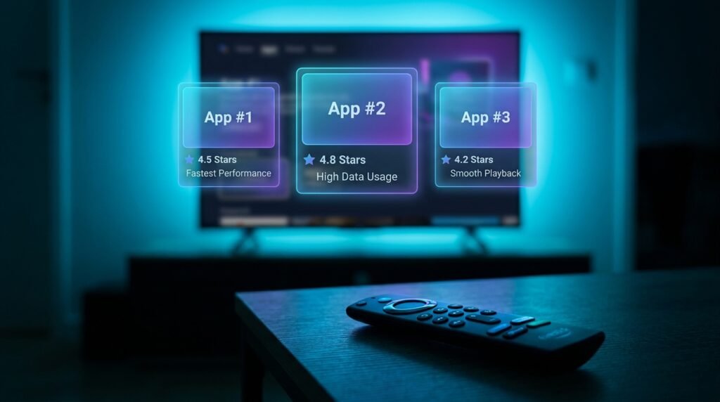 Compare the best IPTV apps for Firestick in 2026 including TiviMate, IPTV Smarters Pro, and OTT Navigator by features, speed, and price.