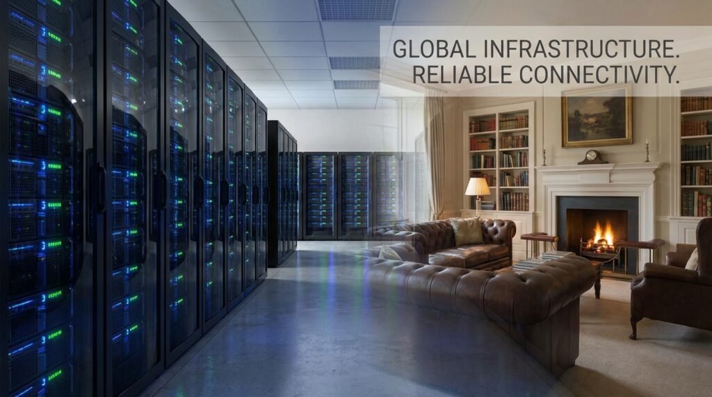 Global server infrastructure for the best IPTV subscription with no buffering