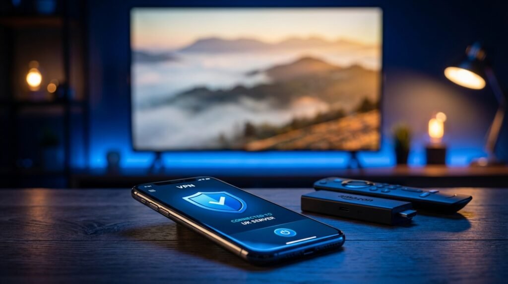 Using a secure VPN for IPTV on Firestick to prevent ISP throttling