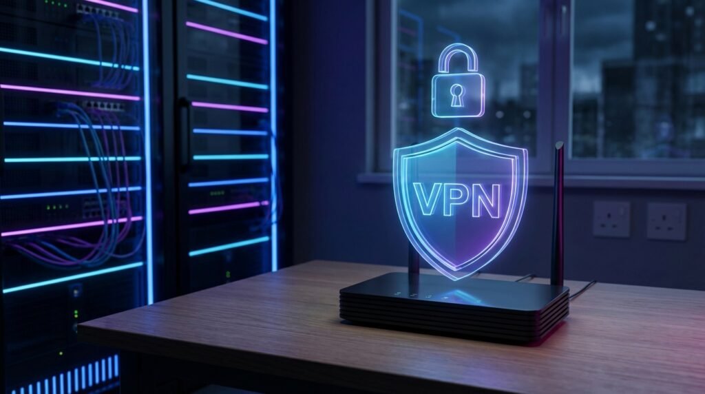 Using a secure VPN with the best UK IPTV provider to prevent ISP throttling